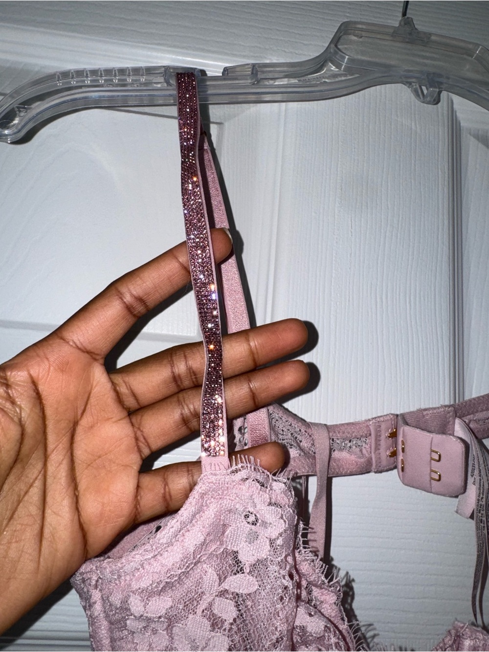 VS Wicked Twinkle Lace Unlined Apron Lingerie Set! - Picture 7 of 9